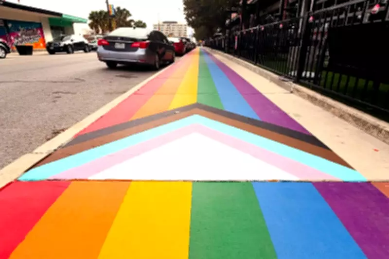 Texas Bans Rainbow Crosswalks, But San Antonio Finds Sidewalk Workaround