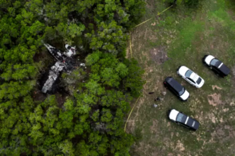 Texas Plane Crash Kills All Five Aboard in Hill Country