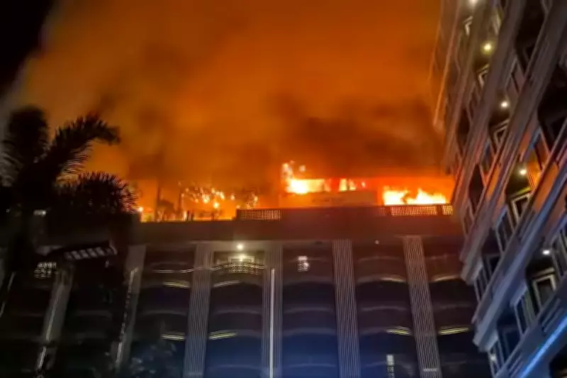 Thailand Hotel Fire: Hundreds Flee as Blaze Engulfs Pattaya Resort