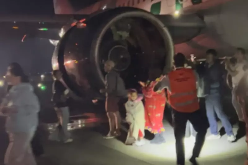Thermal Footage Shows Person Struck by Plane on Denver Runway