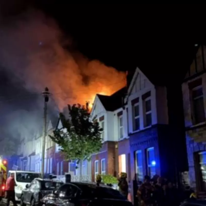 Thornton Heath Fire: 70 Firefighters Battle Blaze in London Flat