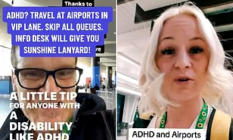 TikTok 'Sickfluencers' Exploit Disability Lanyards to Skip Airport Queues