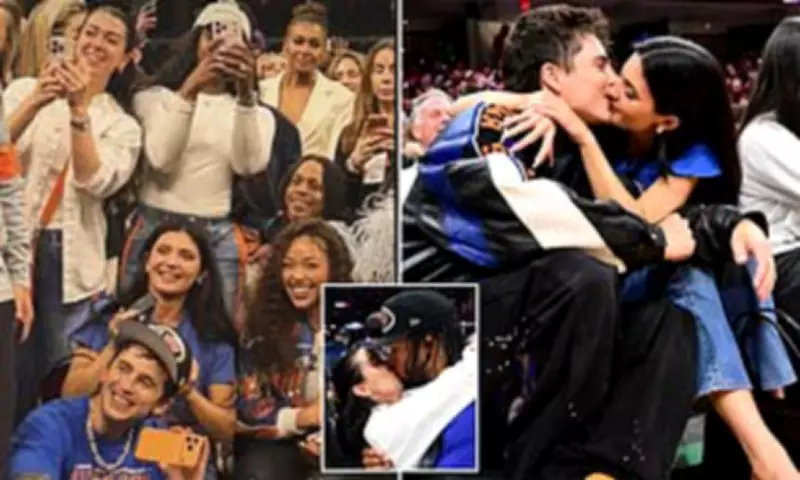 Timothée Chalamet and Kylie Jenner Celebrate Knicks' NBA Finals Berth