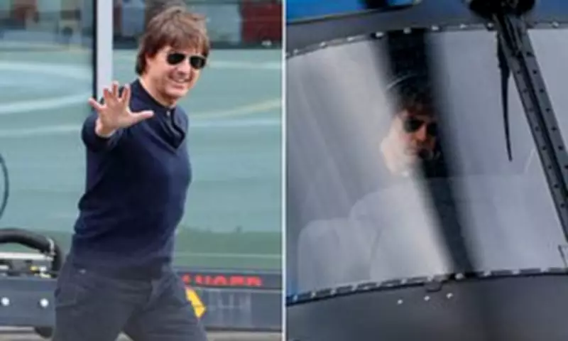 Tom Cruise Spotted in London Ahead of Top Gun 3 Filming