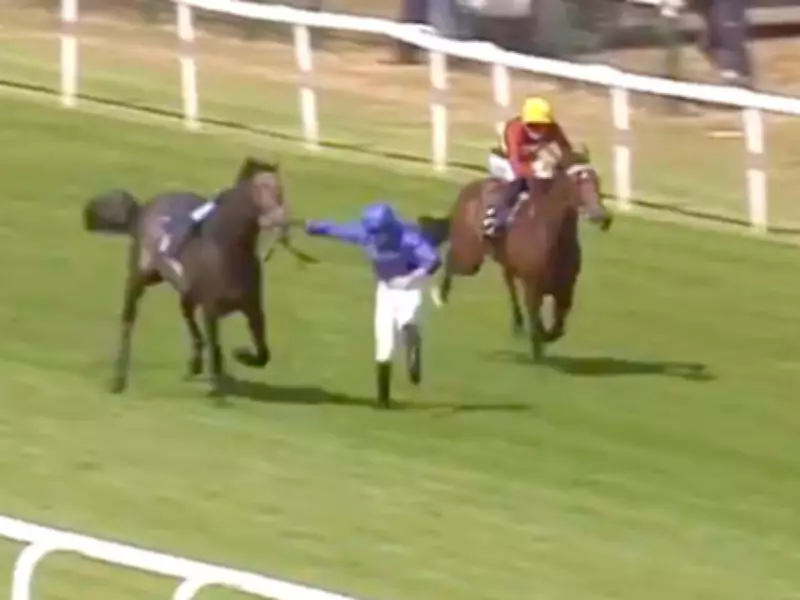 Tom Marquand Thrown from Horse While Winning at Yarmouth