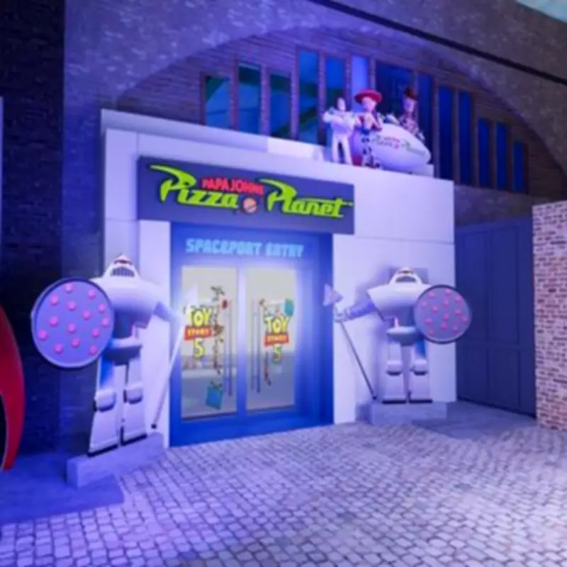 Toy Story’s Pizza Planet Pop-Up Brings Sci-Fi Pizzeria to London