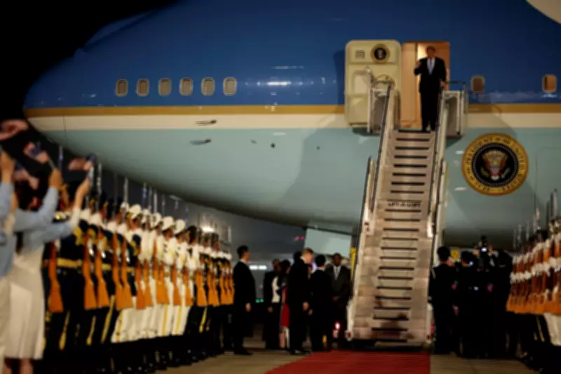 Trump Arrives in Beijing for High-Stakes Talks with Xi Jinping