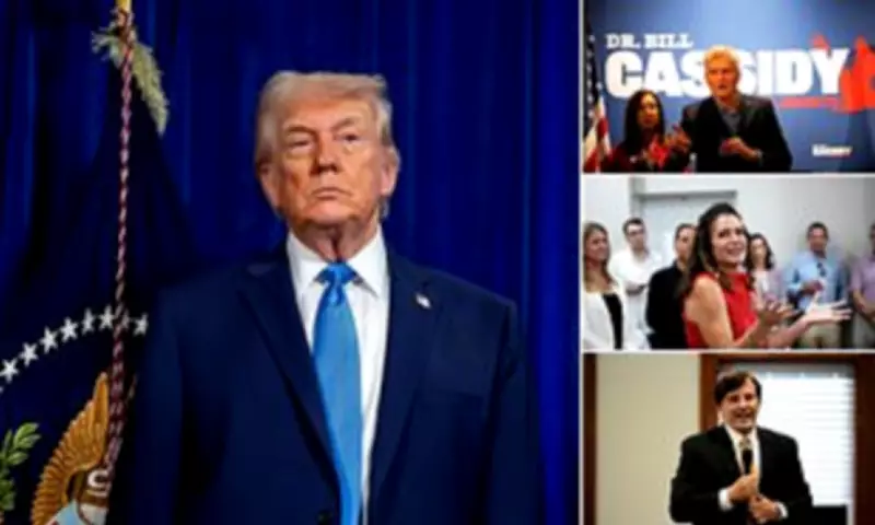 Trump-Backed Candidates Lead in Louisiana Senate Primary, Cassidy Trails