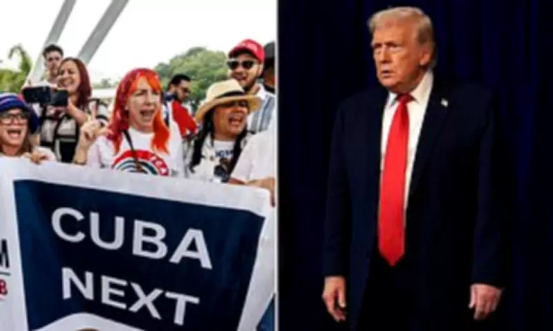 Trump Blasts GOP Silence on Cuba, Vows Talks Amid Military Plans