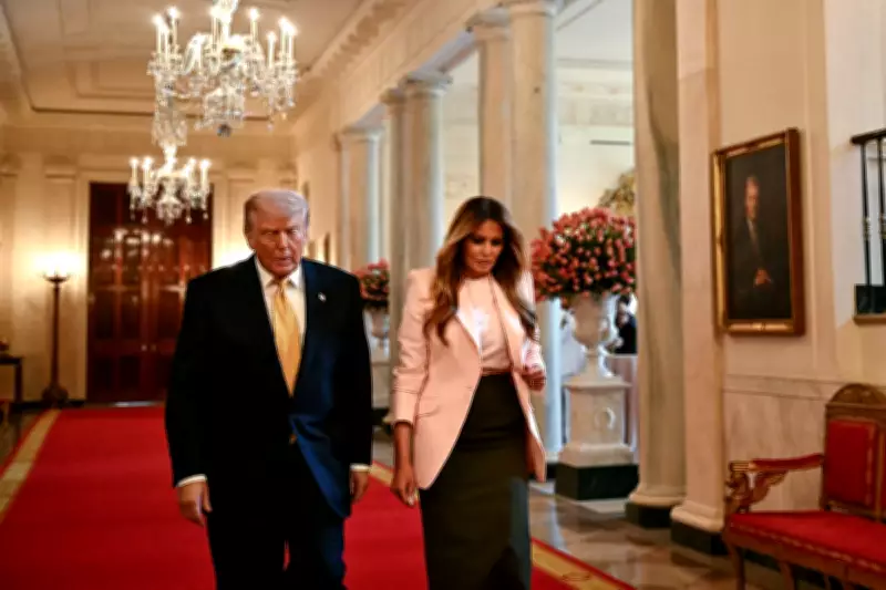 Trump Calls Iran Conflict a 'Skirmish' at Melania's Mother's Day Military Event