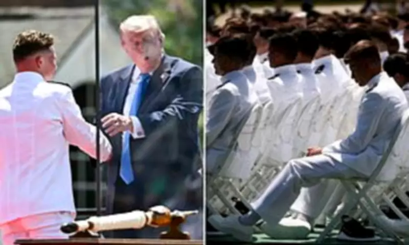 Trump Delivers Fiery Coast Guard Address, Absolves Cadets' Discipline
