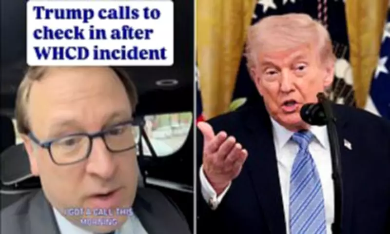 Trump Denies Calling ABC Reporter After WH Dinner Shooting