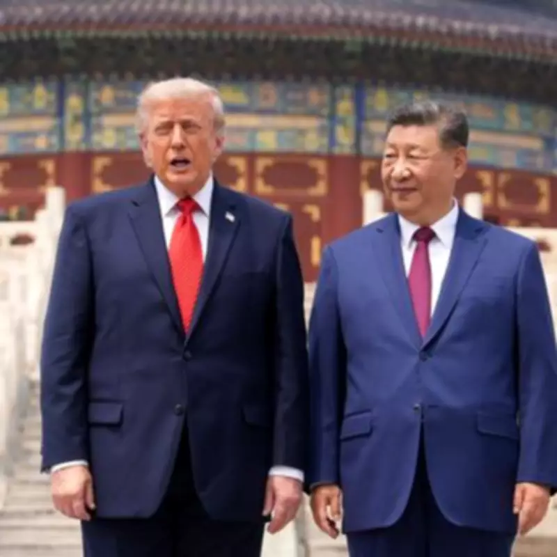 Trump Drops Usual Mannerisms in Bid to Appear Statesmanlike on China Visit