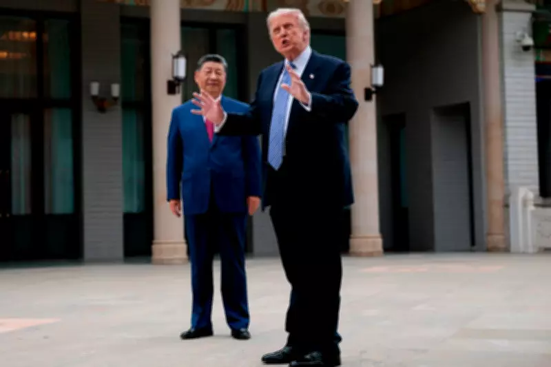 Trump Ends China Visit with Private Xi Meeting, Trade and Iran Talks