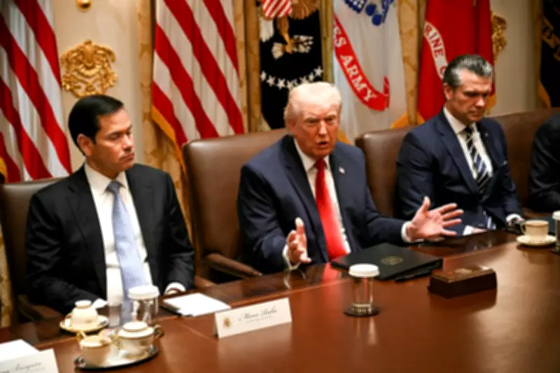 Trump Hosts Rare Camp David Cabinet Meeting Amid Iran Peace Talks Stalling