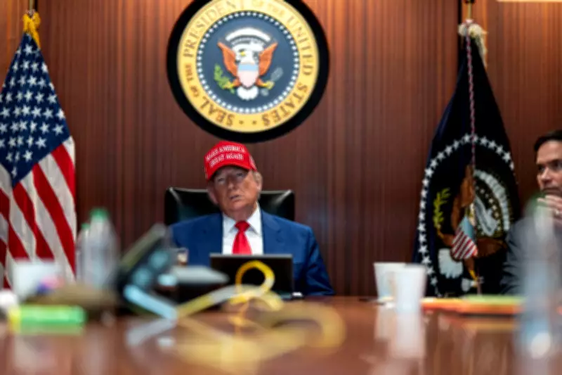 Trump in Situation Room to Make Final Call on Iran Peace Deal