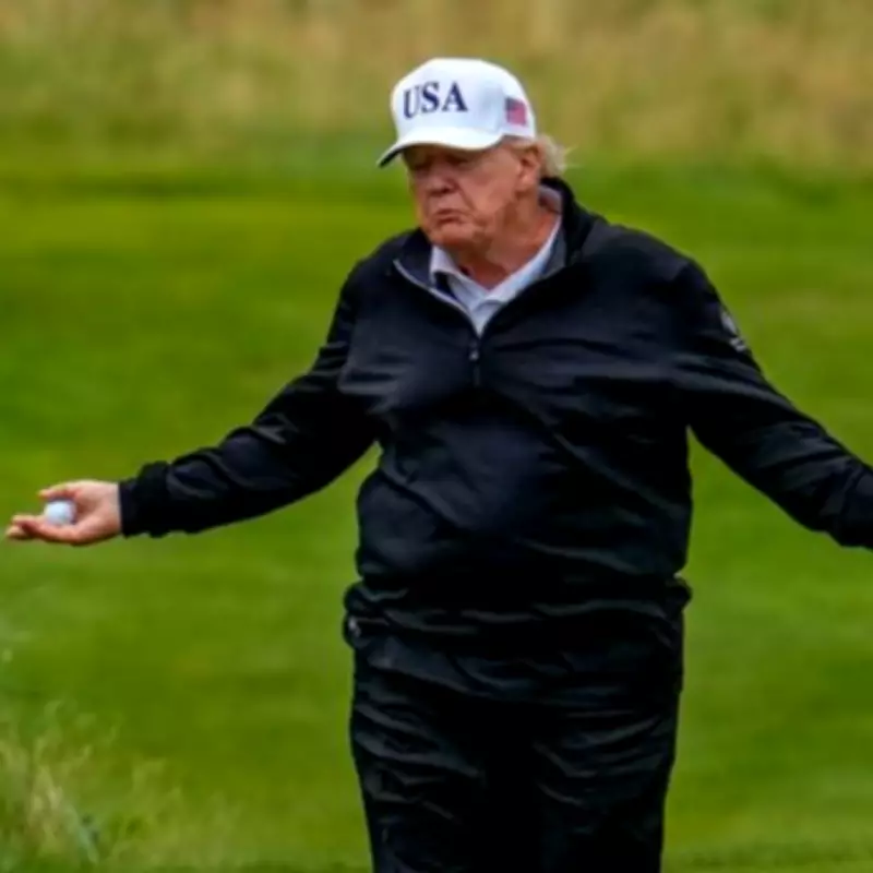 Trump Misses Every Putt at White House Golf Event After Bragging