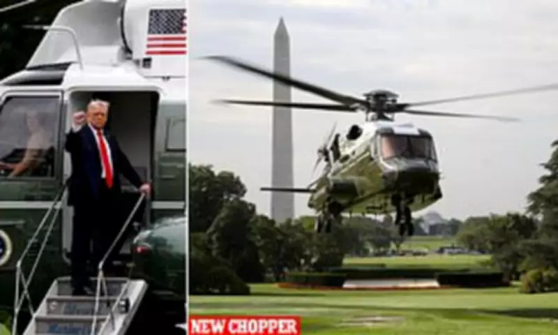 Trump Plans Permanent White House Helipad to Protect South Lawn from Marine One
