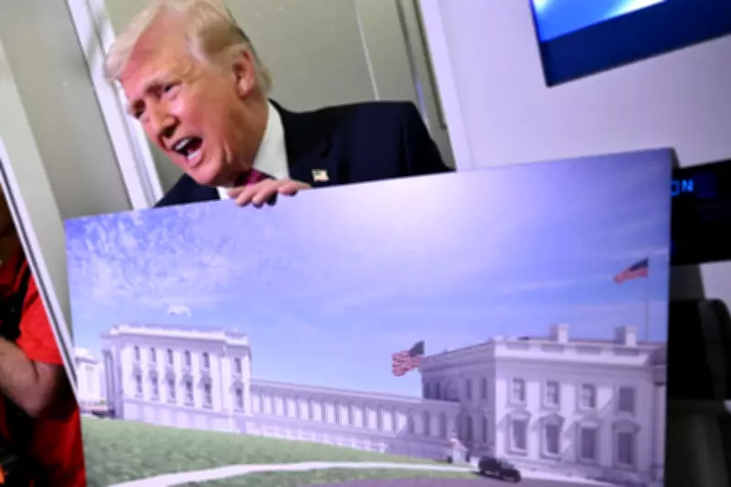 Trump Rallies Support for Stalled White House Ballroom on Truth Social