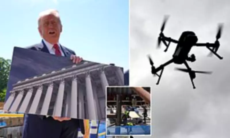 Trump Reveals White House Ballroom Will Host Military Drone Fleet
