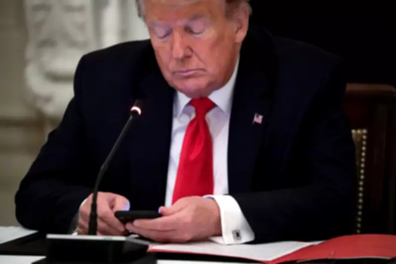 Trump Shares 3-Month-Old Front Page After Senate GOP Revolt