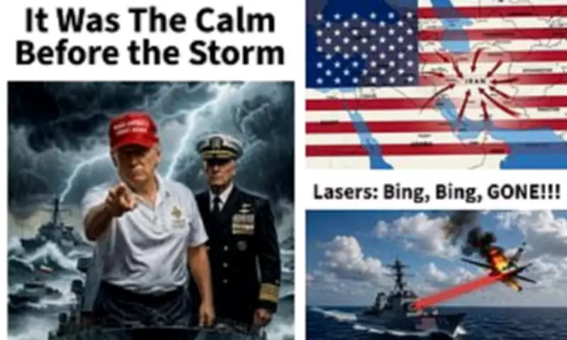 Trump Shares AI War Images, Warns Iran Time Is Running Out