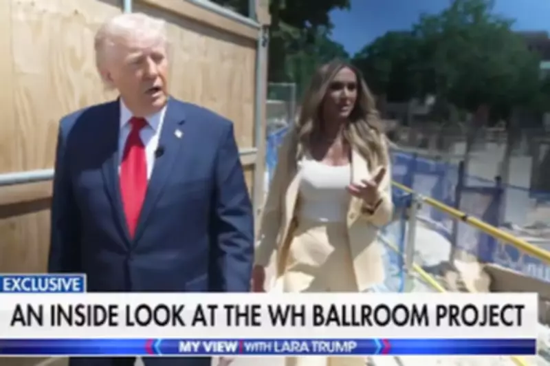 Trump Shows Lara Trump White House Ballroom, Plans Inauguration There
