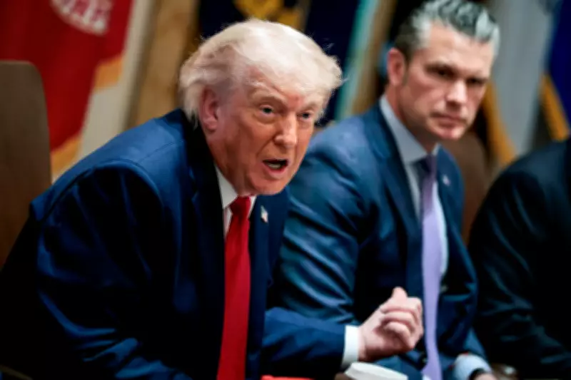 Trump Threatens to 'Blow Up' Oman Over Strait of Hormuz in Cabinet Meeting