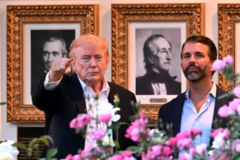 Trump Unsure About Son's Wedding Amid Iran War, Despite Golf Trips
