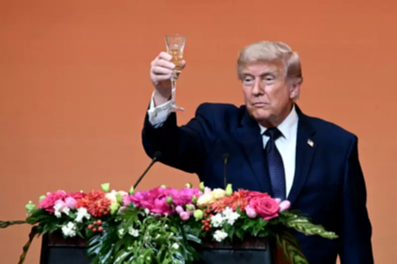 Trump's China State Banquet Menu: No Burger, Roast Duck and Lobster