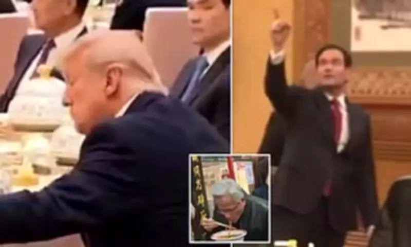 Trump's China Trip: Notes Peek, Noodle Feast, and Musk's Eye Rolls