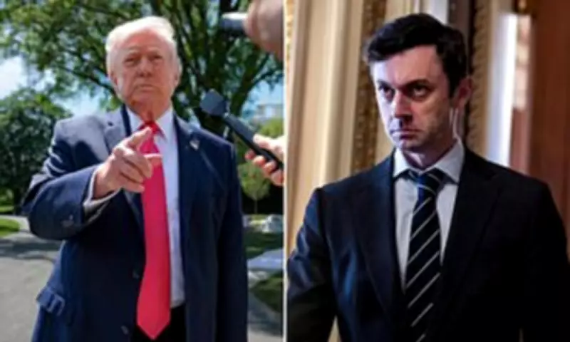 Trump's Silence in Georgia Senate Primary Aids Vulnerable Democrat Ossoff
