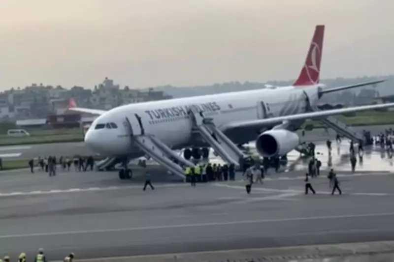 Turkish Airlines Plane Catches Fire on Landing in Kathmandu, All Safe