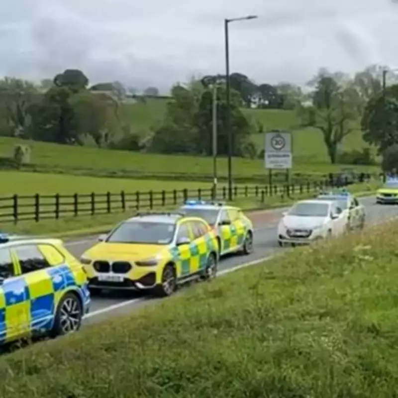 Two five-year-olds in critical condition after horror A59 crash