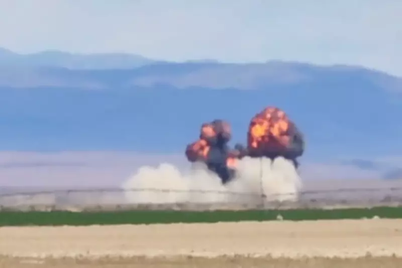 Two Military Jets Collide and Crash During Idaho Air Show