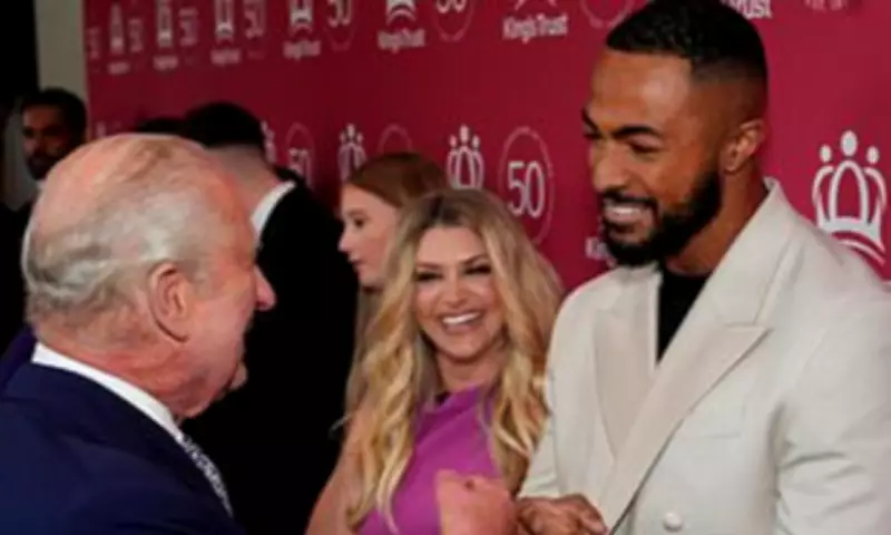 Tyler West Fist-Bumps King Charles for Fourth Time at Royal Albert Hall