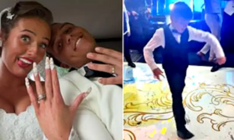 Tyson Fury's Son Steals Show at Sister Venezuela's Wedding