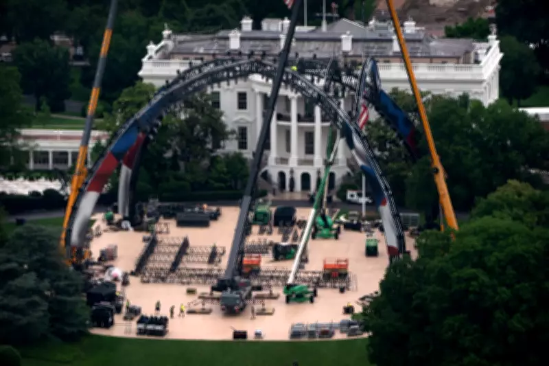 UFC Octagon Rises on White House Lawn for 250th Anniversary Bout