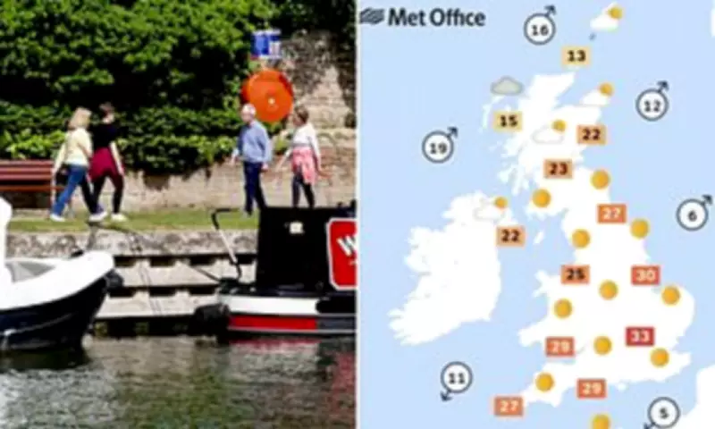 UK Braces for Record May Bank Holiday Heatwave with 33C Temperatures