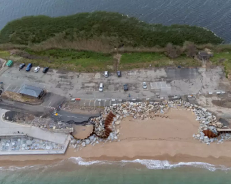 UK Coastal Erosion Crisis: Homes, Roads, Railways Sinking into Sea