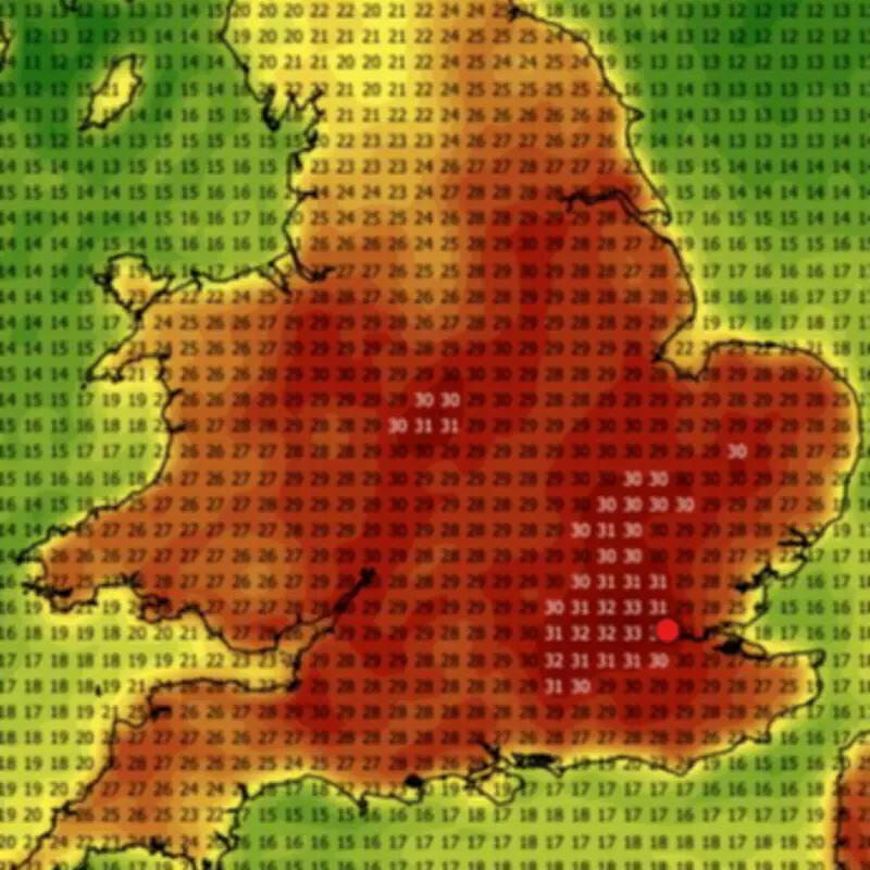 UK Heatwave 2026: Met Office Forecasts Record 33C Bank Holiday Weekend