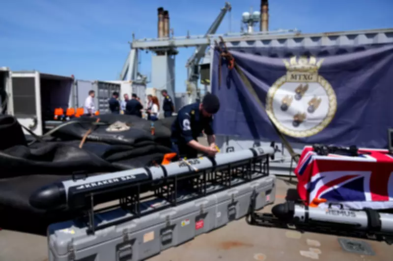 UK Navy Prepares for Mine-Clearing in Strait of Hormuz Amid Peace Hopes