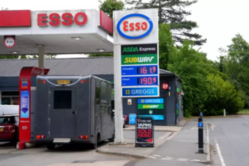 UK Petrol Prices Hit Highest Since December 2022 at 158.5p
