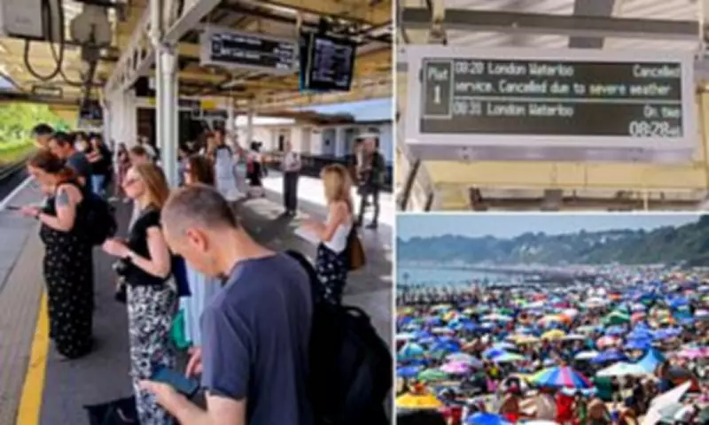 UK Railways Disrupted as May Temperature Record Shattered at 35.1C