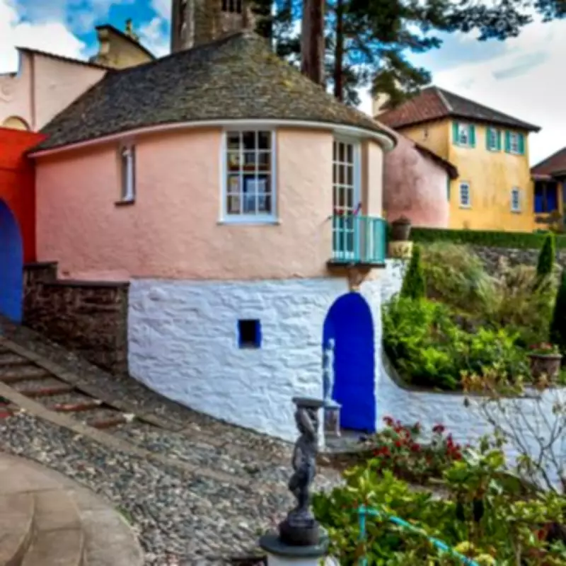 UK Village in Wales Stuns Visitors with Mediterranean Charm