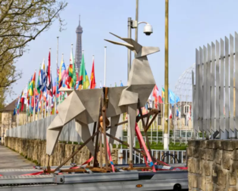 Ukraine's Concrete Deer Stands as War Memorial at Venice Biennale