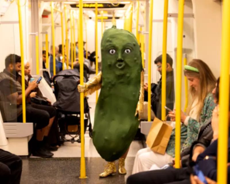 UK's First Jewish Culture Month Launches with Giant Pickle Stunt