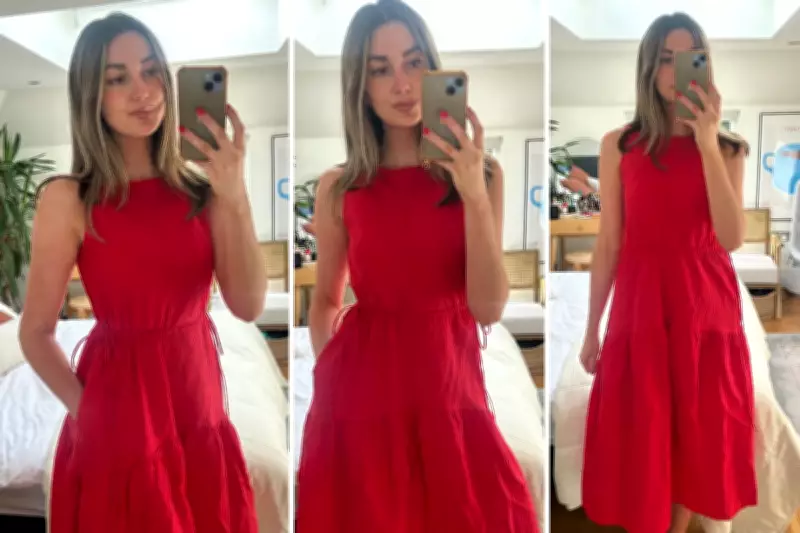 Uniqlo Linen Blend Tiered Dress: A Versatile Spring Staple