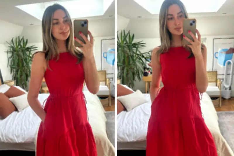 Uniqlo Linen Blend Tiered Dress: Smart Style Under £40