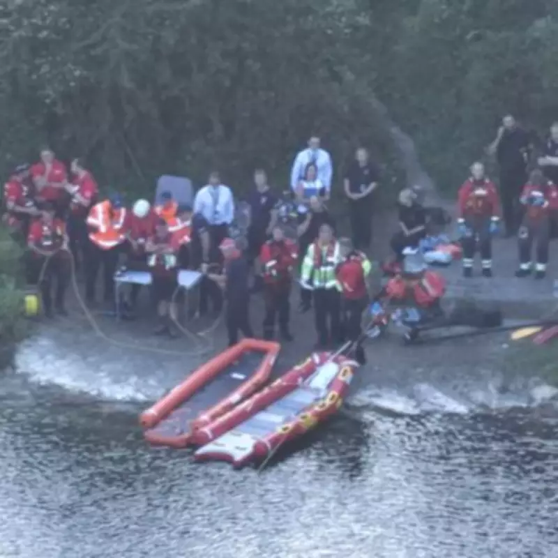 Urgent Search for Missing Young Man in Swanscombe Lake